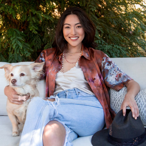 a lovely alternate to the pearls in<br>shop the look > rose parade <span class='visuallyhidden'>Call or text 323-404-2959 if you need shopping assistance.</span>
